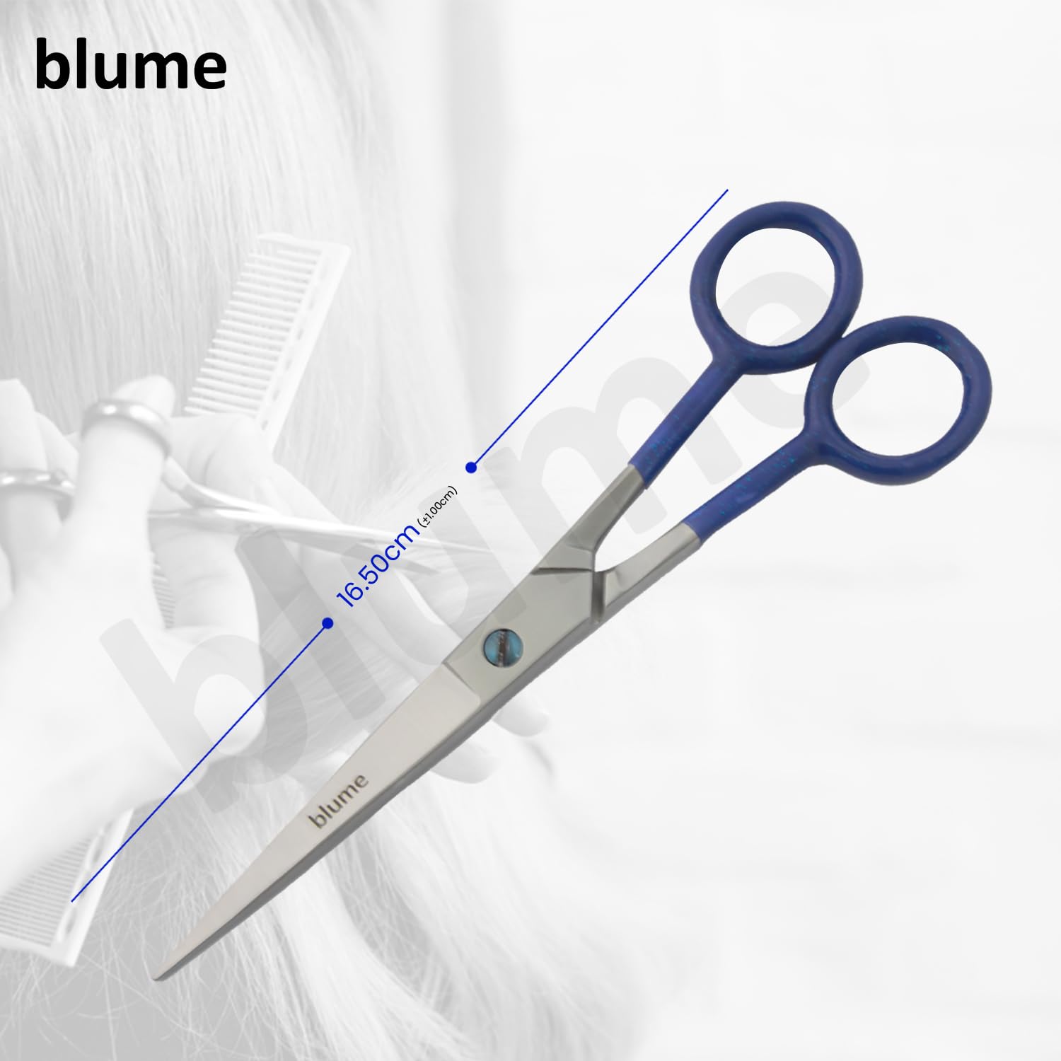 Tijeras de corte de pelo, peluquería, peluquería, peluquería, peluquería, tijeras de acero inoxidable para hombres, mujeres y niños, corte de pelo profesional, súper corte, agarre de PVC, acero