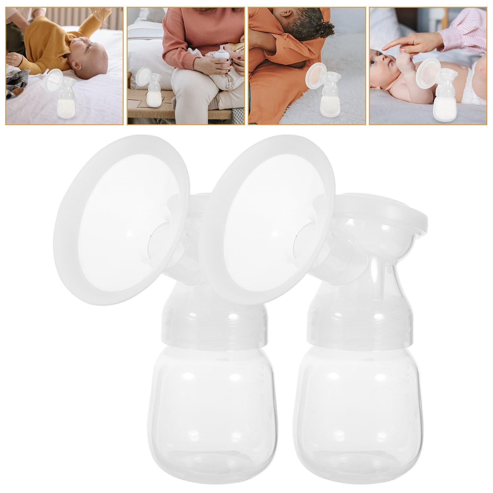 VICASKY Extractor de Leche Automático Eléctrico, 1200mah, Pp y Silicona