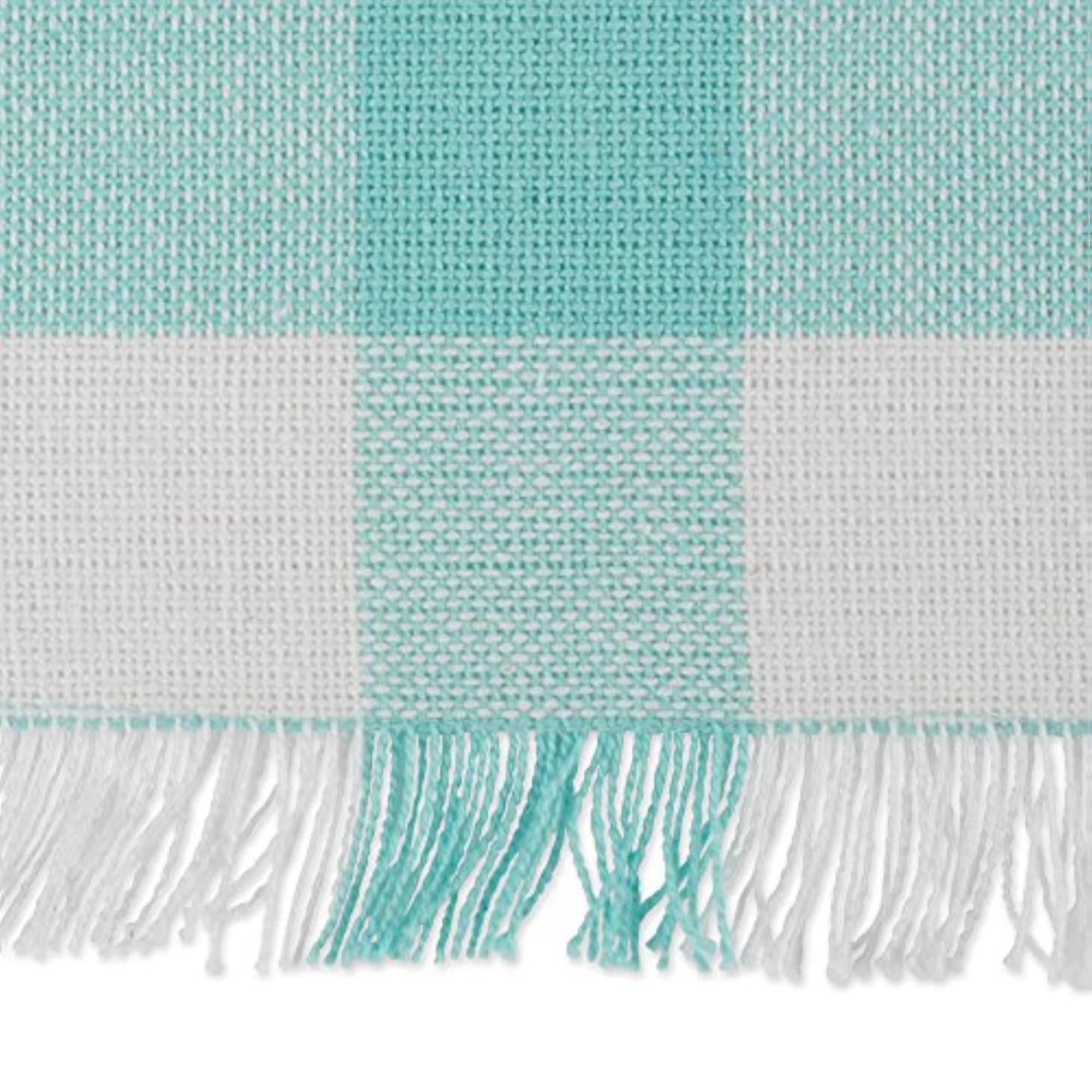 Cotton Woven Heavyweight Table Runner with Fringe