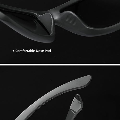 Miniatura 8 de willochra Lentes de sol polarizados de lectura para hombre, para conducir, correr, deportes, lector cuadrado, protección UV, estilo unisex