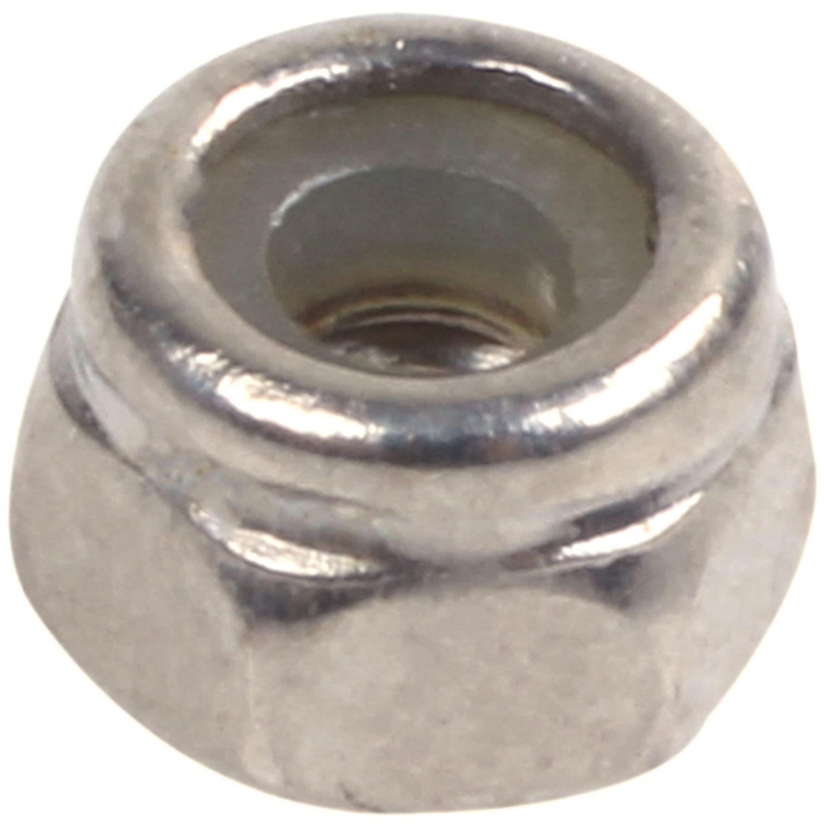 100 pezzi M2 Zinc Plated Self-Locking Nylon Insert Hex Lock Nuts