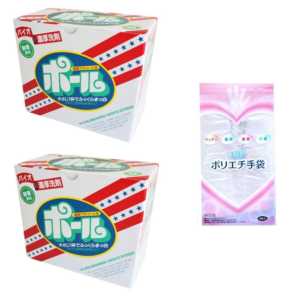 Amazon.co.jp: バイオ濃厚洗剤 ポール(酵素配合) 2kg×2個 【計4kg】＋