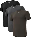 DAVID ARCHY Men's Undershirt Bamboo Rayon Moisture-Wicking T-Shirts Tees for Men, Multi-Pack