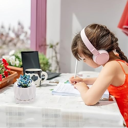 Miniatura 9 de Paquete de 2 moldes de silicona para macetas, silicona resistente fácil de desmoldar con soporte inferior (estable + drenaje) para macetas de