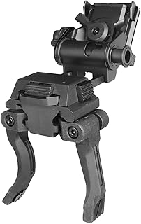 New Metal L4G24 Night-Vision arms Mount+POM Reinforced Upgraded Version Night Vision Bridge for pvs14 Support 2 Optical Night Visions or 1 Digital Night Vision (UK Standard) - CANIS SPORT INC