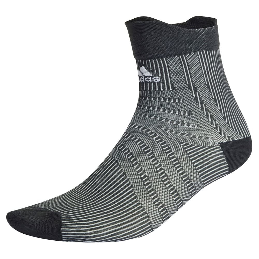 adidasPolyamide Blend Unisex Polymaid (Wms) Gra Sock Training Lace Top Socks Black (M)
