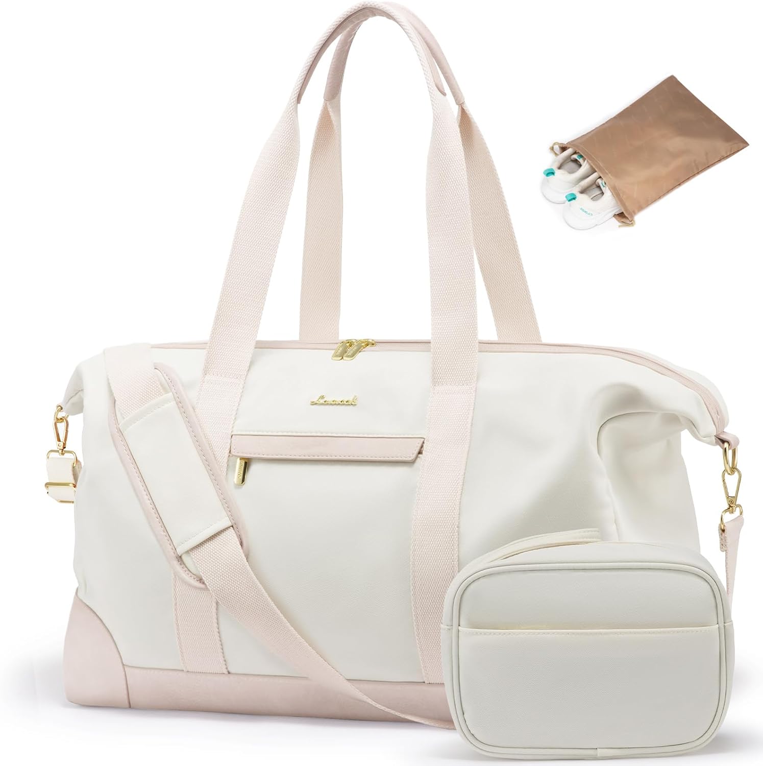 LOVEVOOK Duffle Bag Women Travel Bag, Weekender Overnight