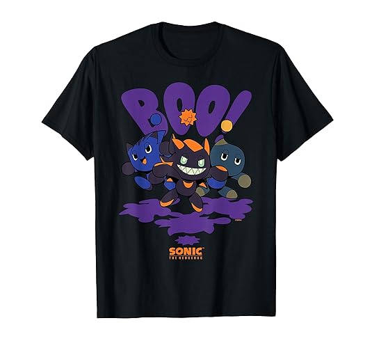 Sonic The Hedgehog - Chao Tales Halloween Boo Trio T-Shirt