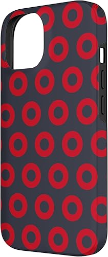 Miniatura 5 de iPhone 13 Pro Phish Donut Pattern  Funda gris y roja 1.0