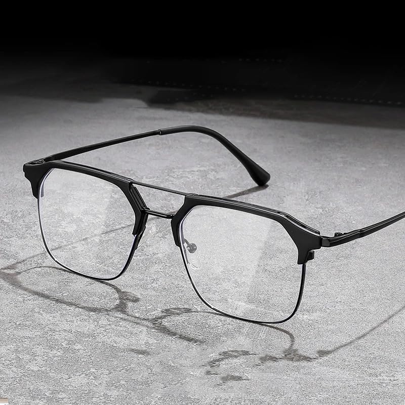 Poshh Eyewear Blue Light Blocking Glasses Black - Image 4