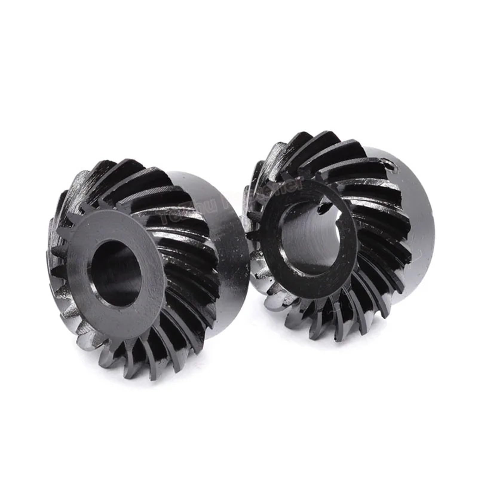 1 set 1:1 ingranaggi conici a spirale 1M 20 denti 25 denti 30 denti foro 6/8/10/12 mm 45# ingranaggio elicoidale in acciaio(6mm,1M 25Teeth)