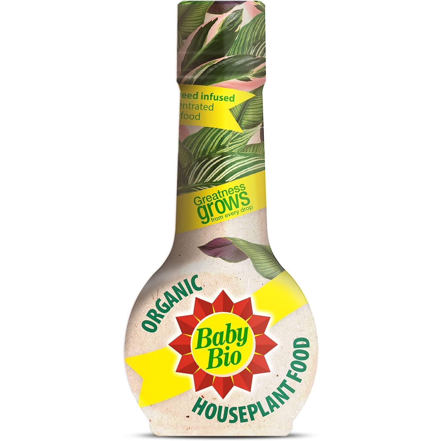 AMKBaby Bio Organic Houseplant Food Concentrate 175ml Feed Fertiliser Nutrients Nutrition Gardening Soil Garden Potted Plants