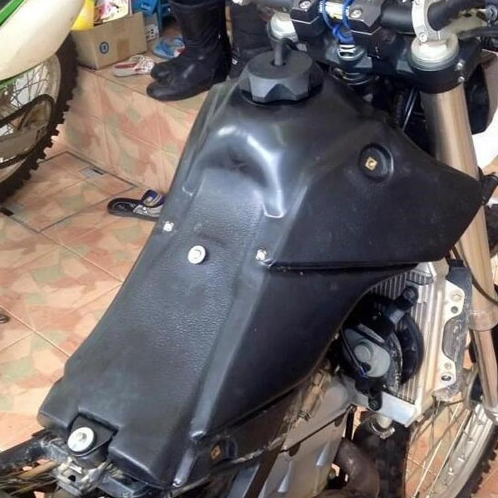 Płyta ochronna zbiornika Pasuje do KLX 300 KLX300 2021-2023 2024 2025-zbiornik paliwa gazowego z 2.7 10.2L o dużej pojemności 10.2L ponadgabarytowy zbiornik paliwa