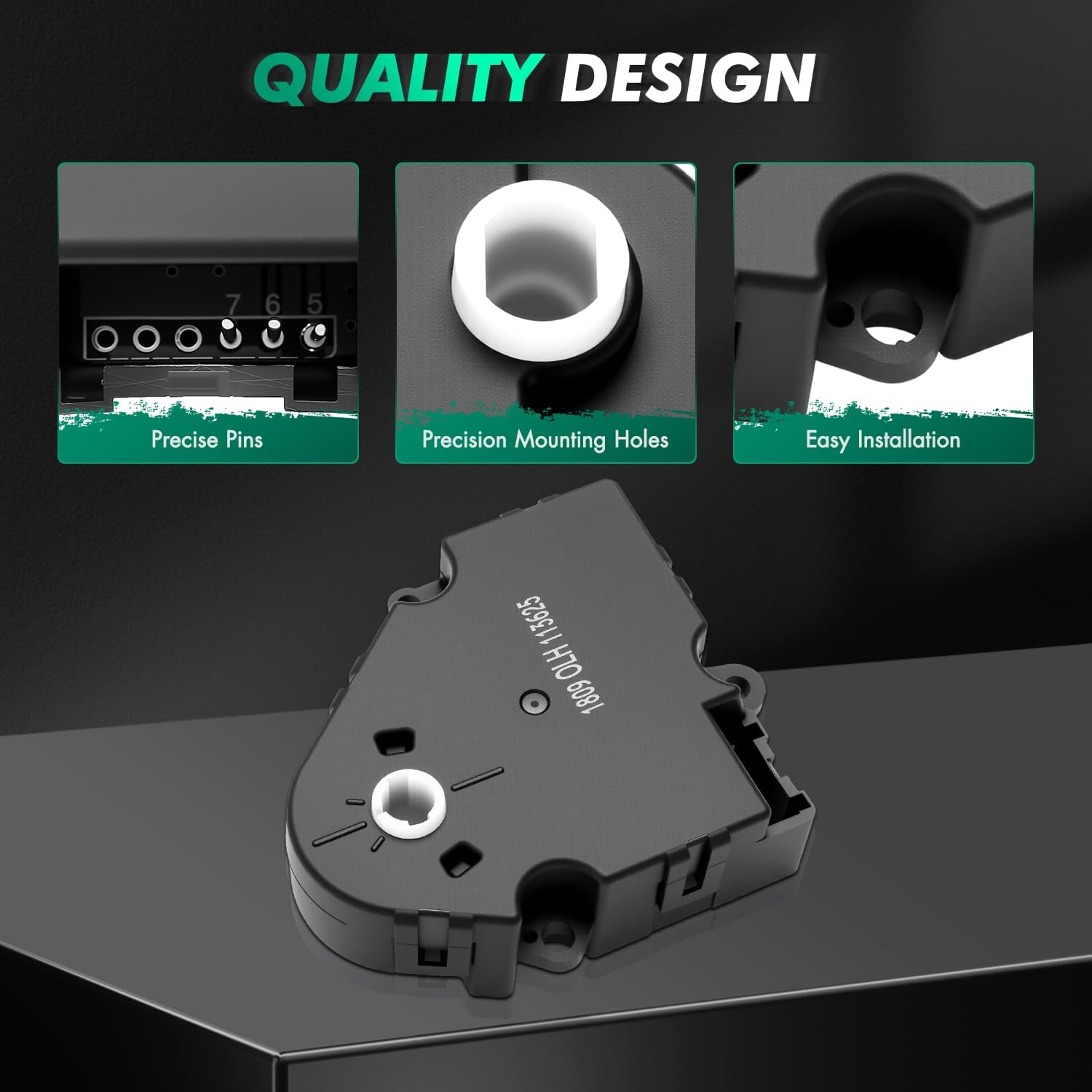 SCITOO Blend Door Actuator 15-73599 89018373 89018678 52474795 Air Door Actuator Replacement for GMC Sierra Sierra Yukon for Isuzu Ascender for Oldsmobile Bravada,2Pack