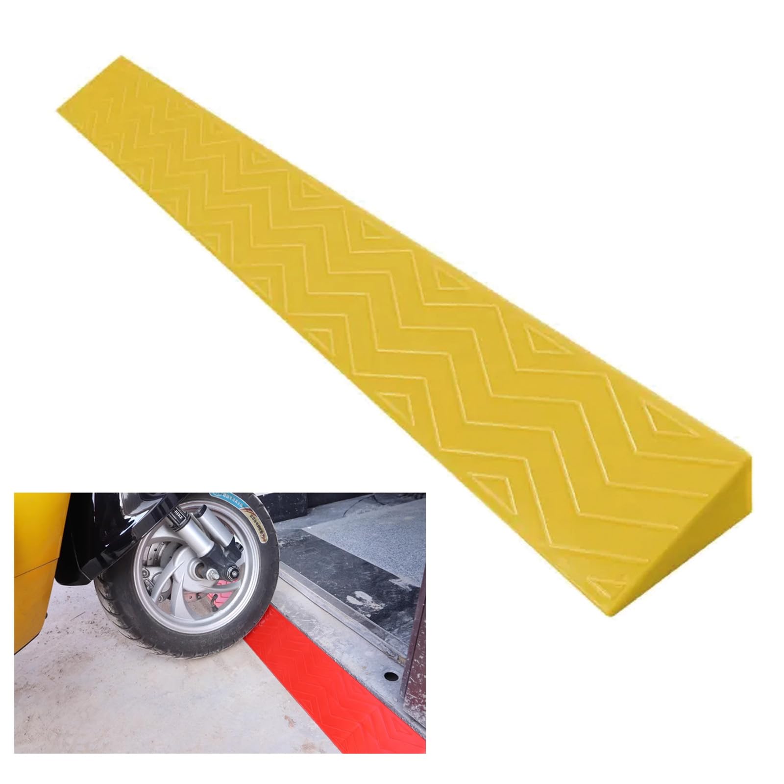 Przenośne rampy progowe 1-6,5 cm, do roweru, wózka inwalidzkiego, czyszczenia, robota, garażu, antypoślizgowy próg rampy dla wózków inwalidzkich, rampy do wózków inwalidzkich, maty schodowe, wysoki