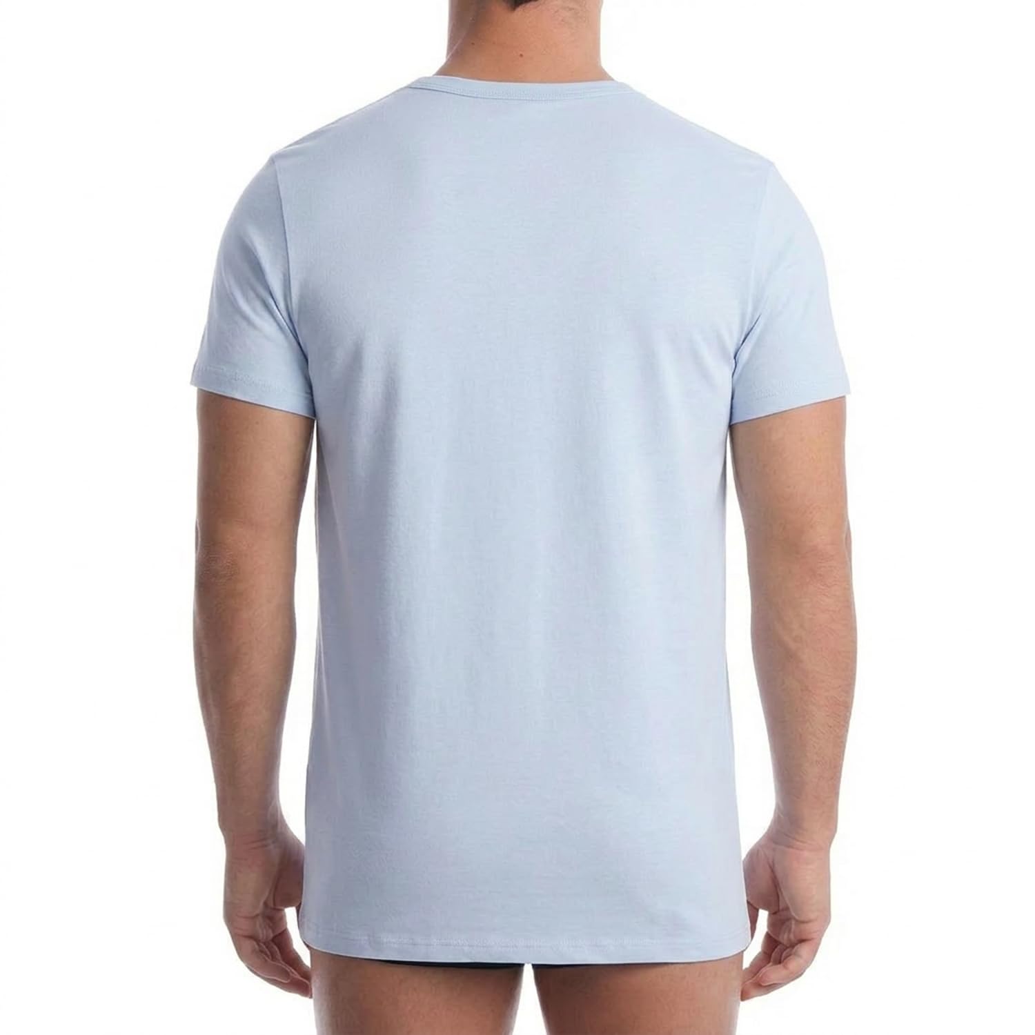 Calvin Klein Pack 3 Camisetas Interiores Hombre Slim Cotton Stretch Blend NB4185