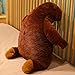 MIAOHAHA 100cm Giant Djungelskog Teddy Bear Dark Brown Plush Toy Bear Big Teddy Bear Stuffed Animal Doll Home Decor Birthday Gift for Girl,Boy (39.3in/100cm)