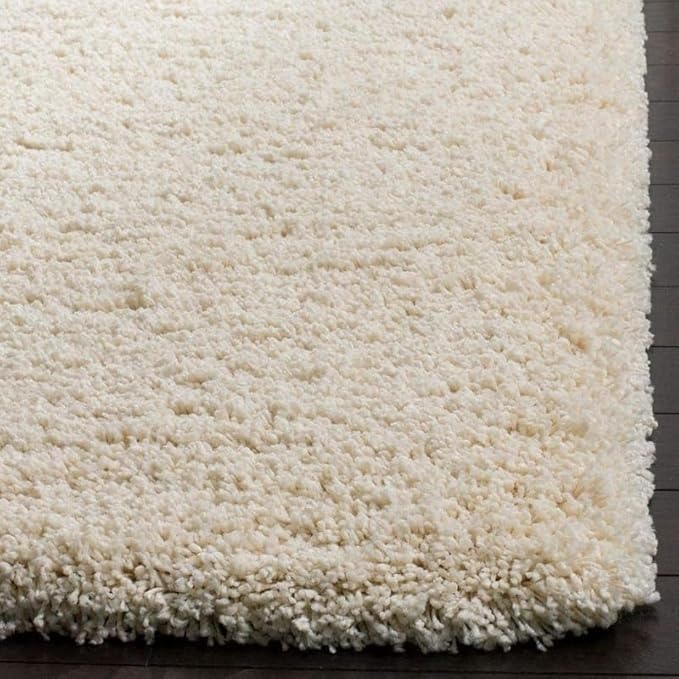 Image of Carpet for Living Room 5X7 FEET Modern Soft Shaggy Carpet Thick, Fluffy & 2 inch Pile Shag Rug for Your Kids Room, Bedroom & Livingroom (Ivory H)