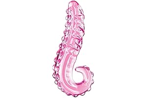 AKStore Crystal Glass Penis - Pink Pleasure Wand Dildo