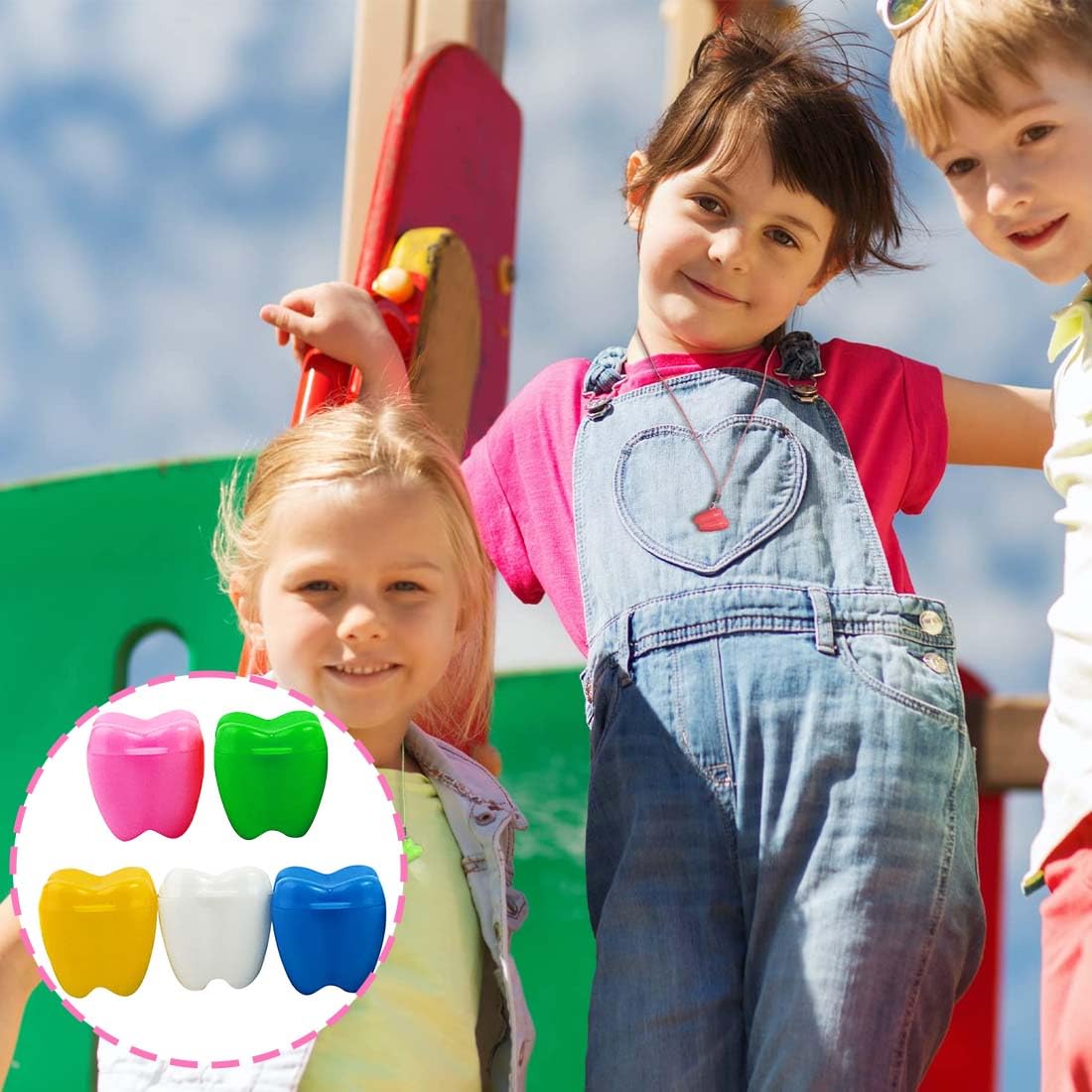 Scatolina Denti Da Latte XPEX - 15 Pezzi Portadentini Per Ricordi Bambini