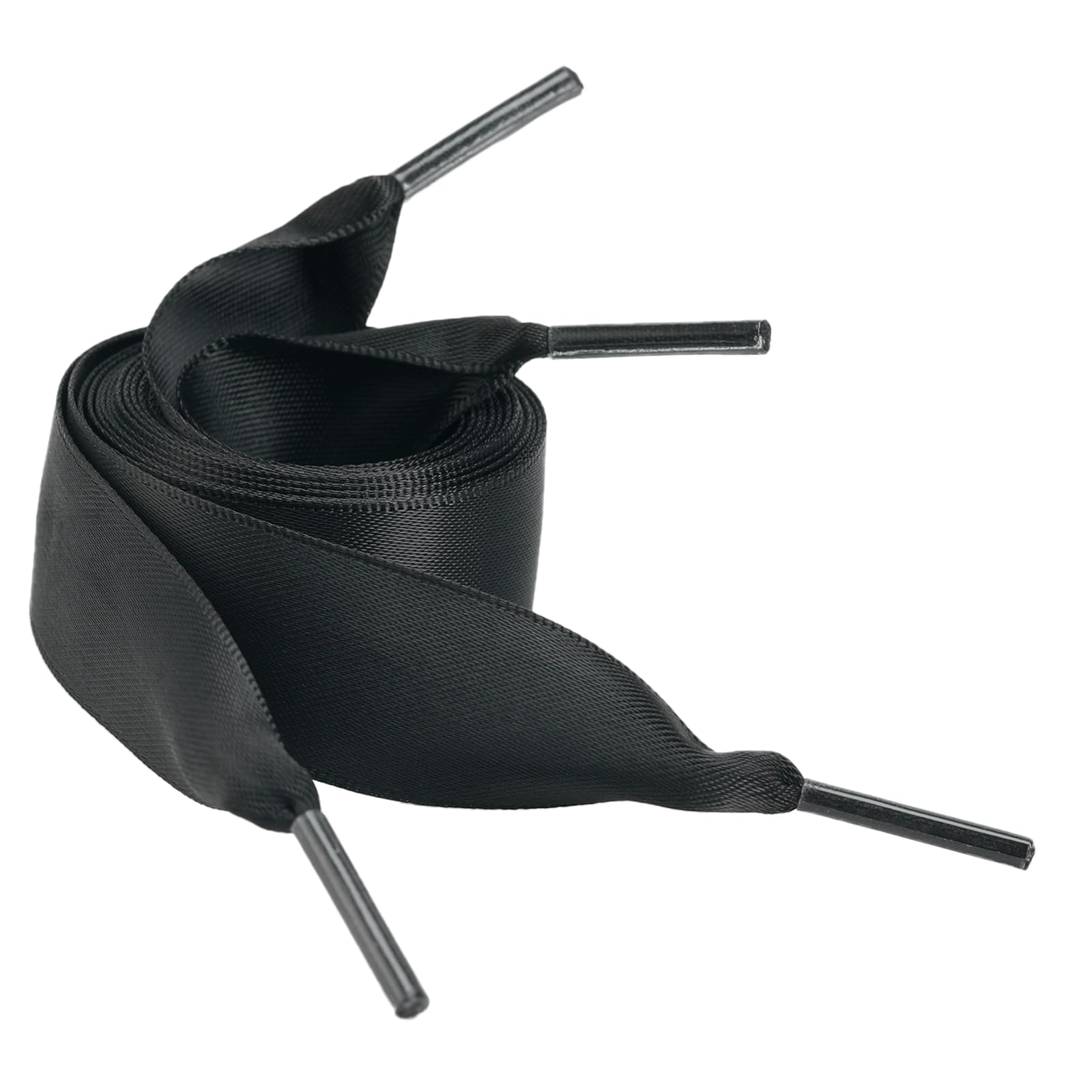 5Chaos Satin Ribbon Shoelaces for Fun, 3/4" Wide Shoe Laces 1 Pair