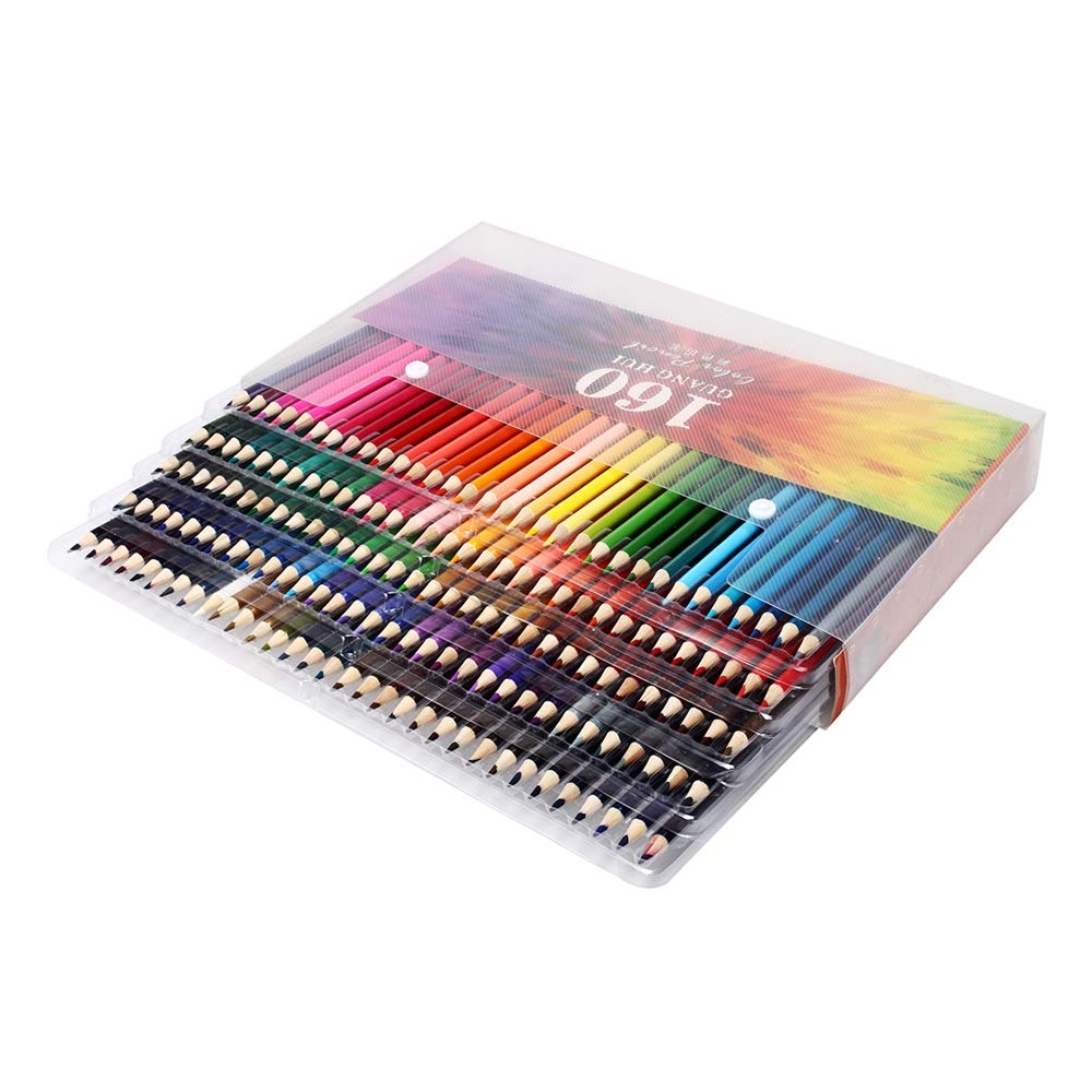 VIDOO 120/136/160 Farben Bleistifte Set professionelle Künstler Malerei Bleistift für Zeichnung Skizze Kunst Briefpapier - 160 Colors