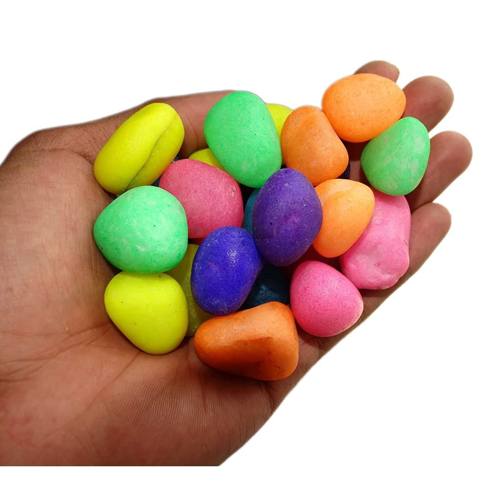 VAYINATO® Colour Candy Mixed Big Size Stone for Aquarium and Indoor Garden Decoration (20-40MM) Random Size and Shape (10 Kg) by Petzlifeworld (B0BJMJYDLL) Amazon Price History, Amazon Price Tracker