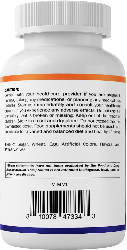 Vitamatic Vitamin B6 50 mg as Pyridoxine HCl, 250 Vegetarian Tablets — Amazon image 9