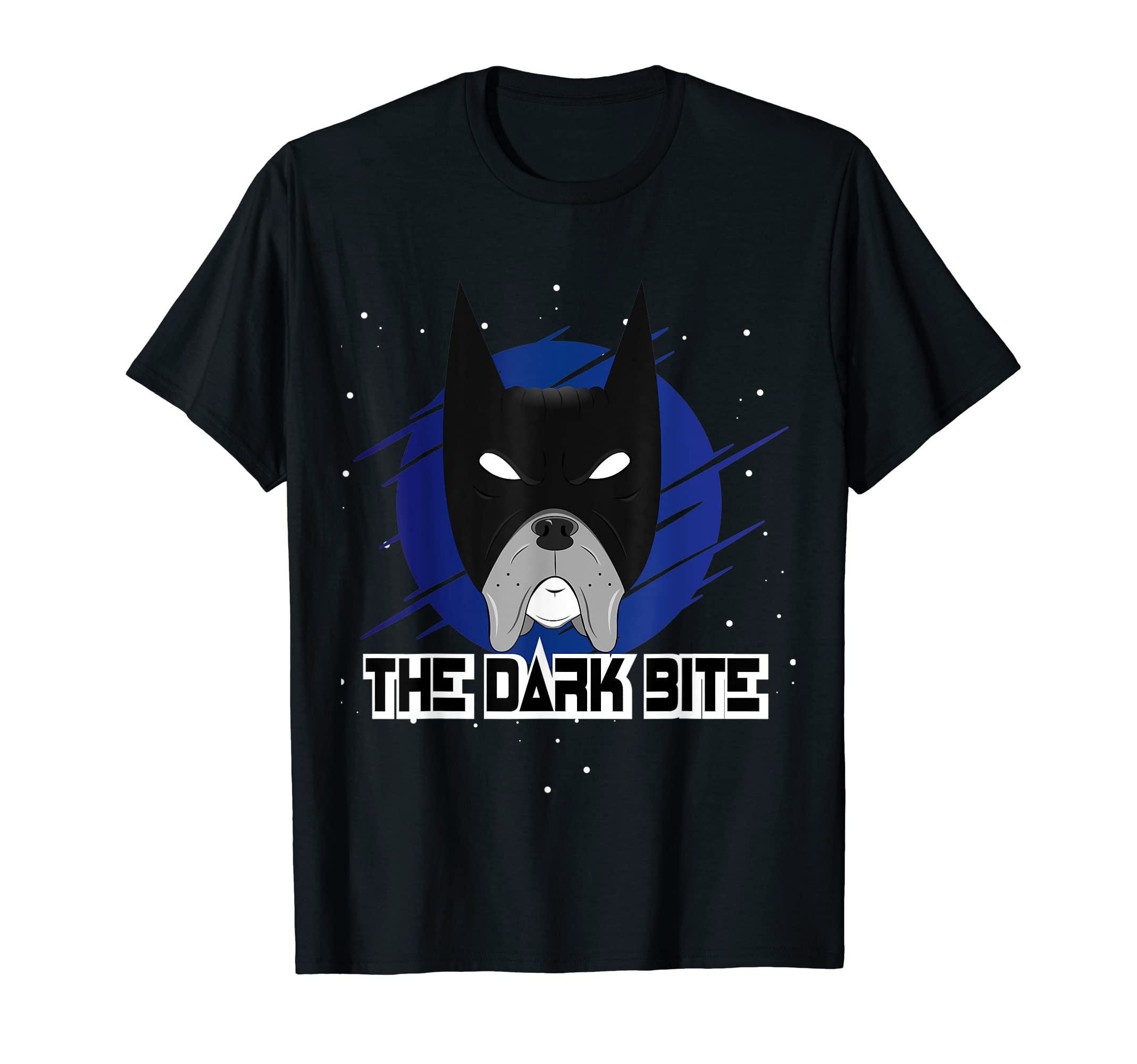 DupecoolBatDog The Dark Bite Funny Dog lovers Gift T-Shirt T-Shirt