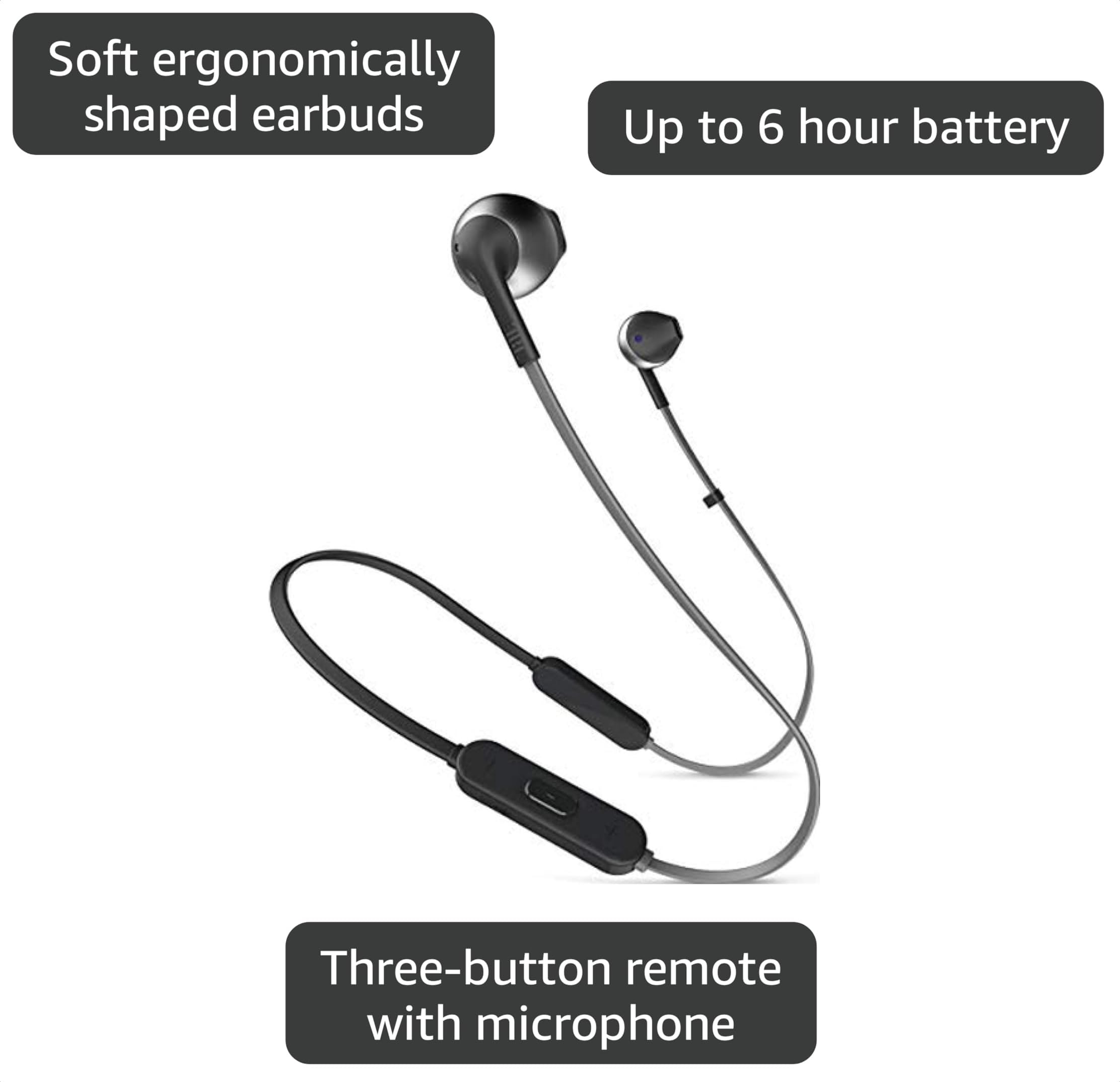 Amazon.com: JBL TUNE 205BT - In-Ear Wireless Bluetooth Headphone