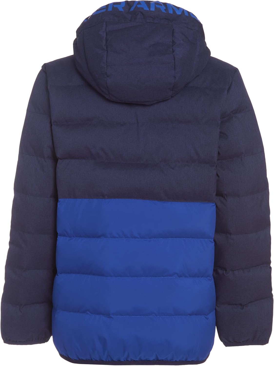 Under Armour Boys' Pronto Colorblock Puffer Jacket, Mid-Weight, Zip Up Closure, Repels Water: Clothing, Shoes & Jewelry