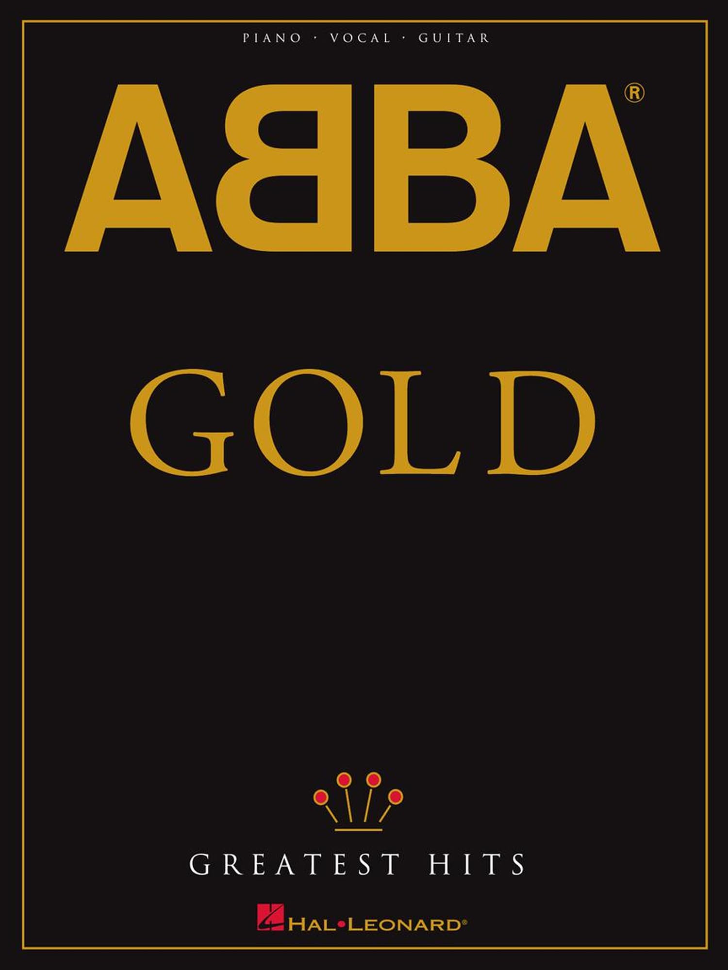 ABBA - Gold: Greatest Hits (Piano/Vocal/guitar Artist Songbook)