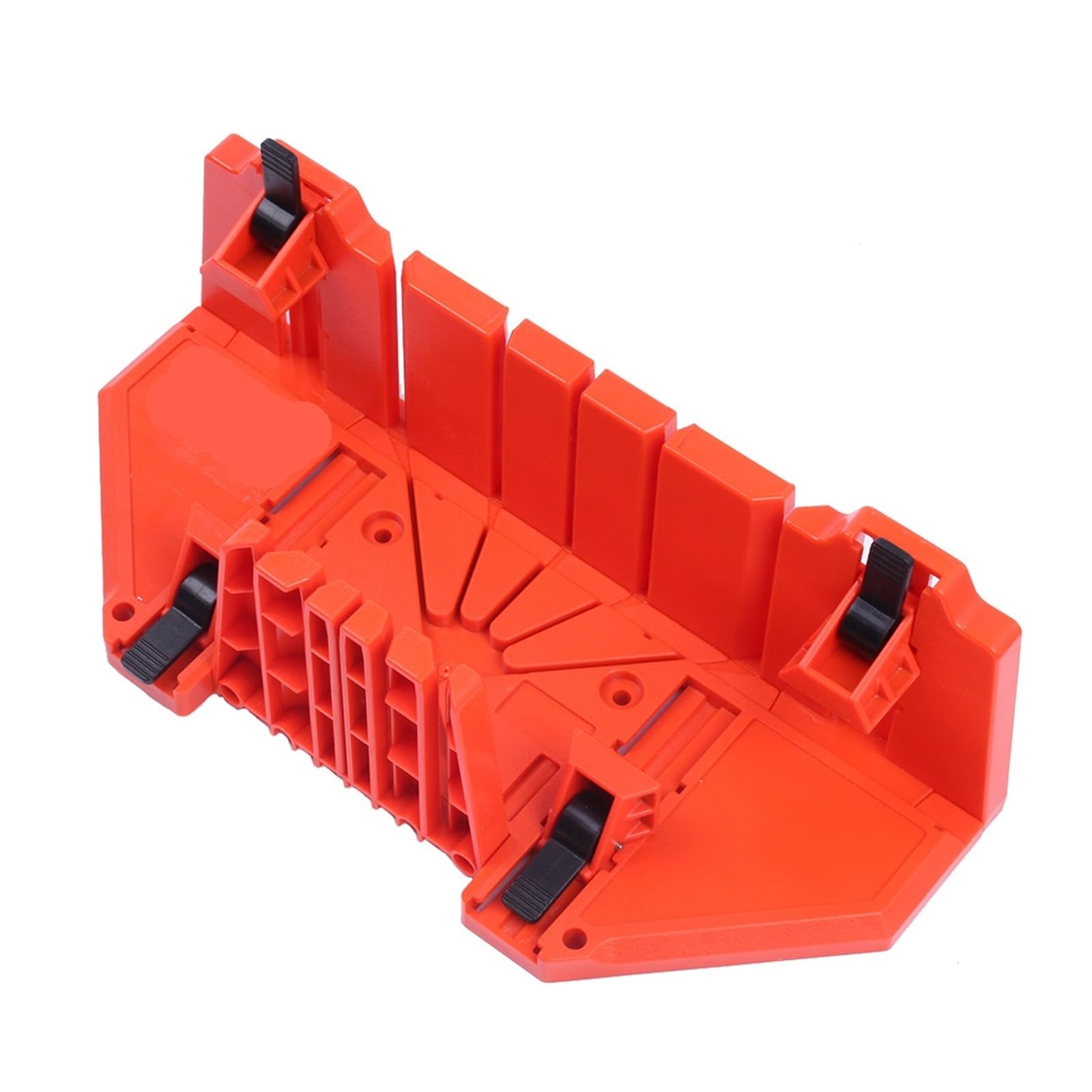 Ydyaenio One Color Mitre Block 14Inch Adjustable Wood Cutting Clamping Miter Saw Box Woodworking Back 0/22.5/45/90 Degree Oblique Wooden Strip Plaster Line For Woodworking, Crafting And Carpentry