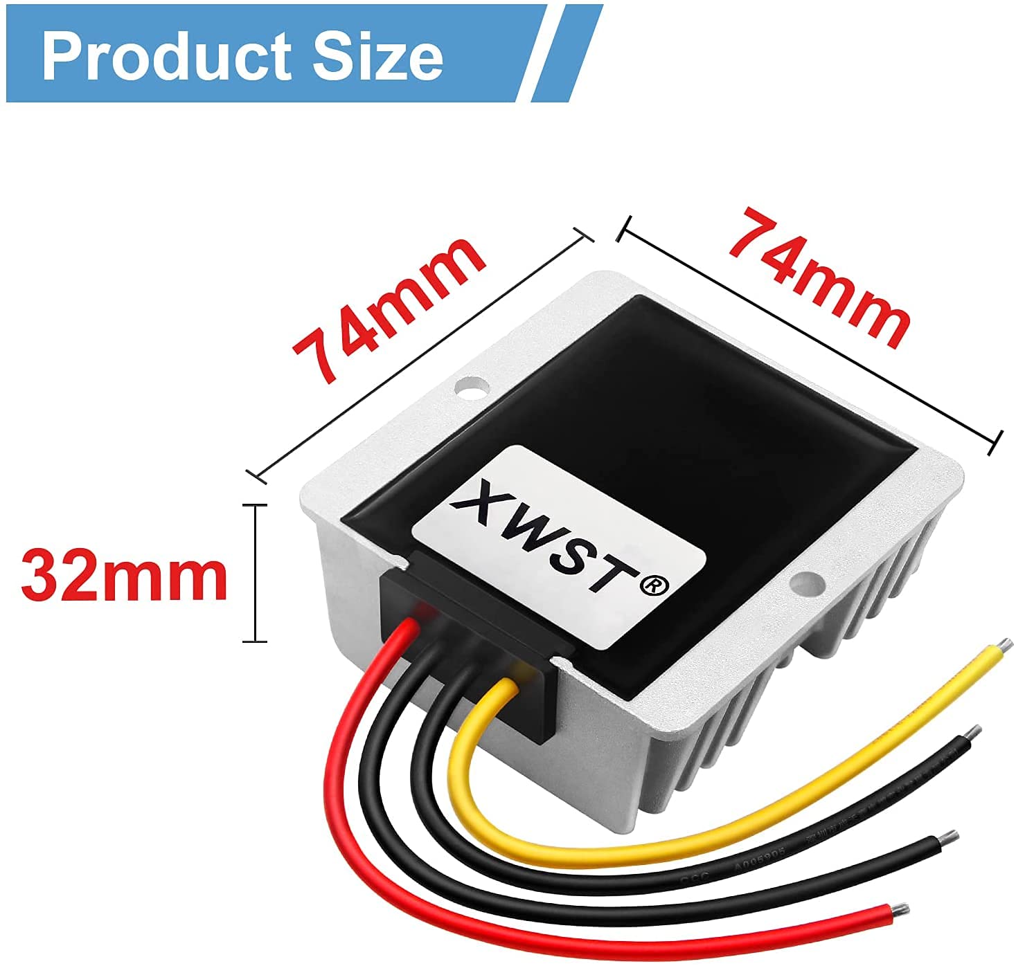 Buck Convertitore DC-DC 3648V a 24V 20A 480W Modulo Regolatore di Tensione 30-60V a 24V Convertitore di Tensione Riduttore Modulo di Alimentazione Trasformatore