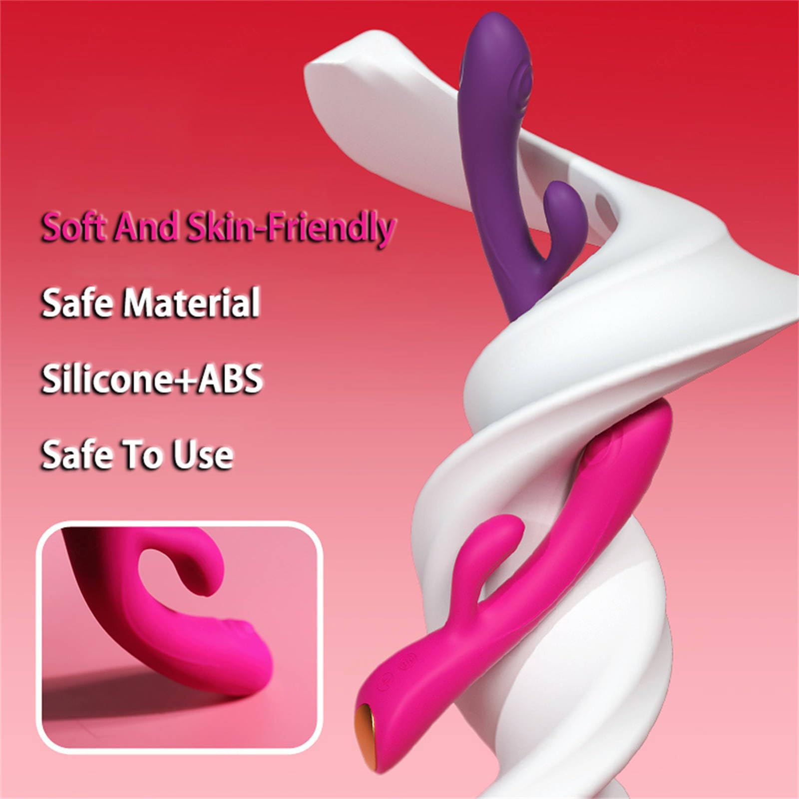 Vibratoreper Donna Vibratore Donna Punto G, Dildo Vibratoreper Realistico Sex Toy in Silicone Vibratori Femminile Sexytoysys per Clitoride