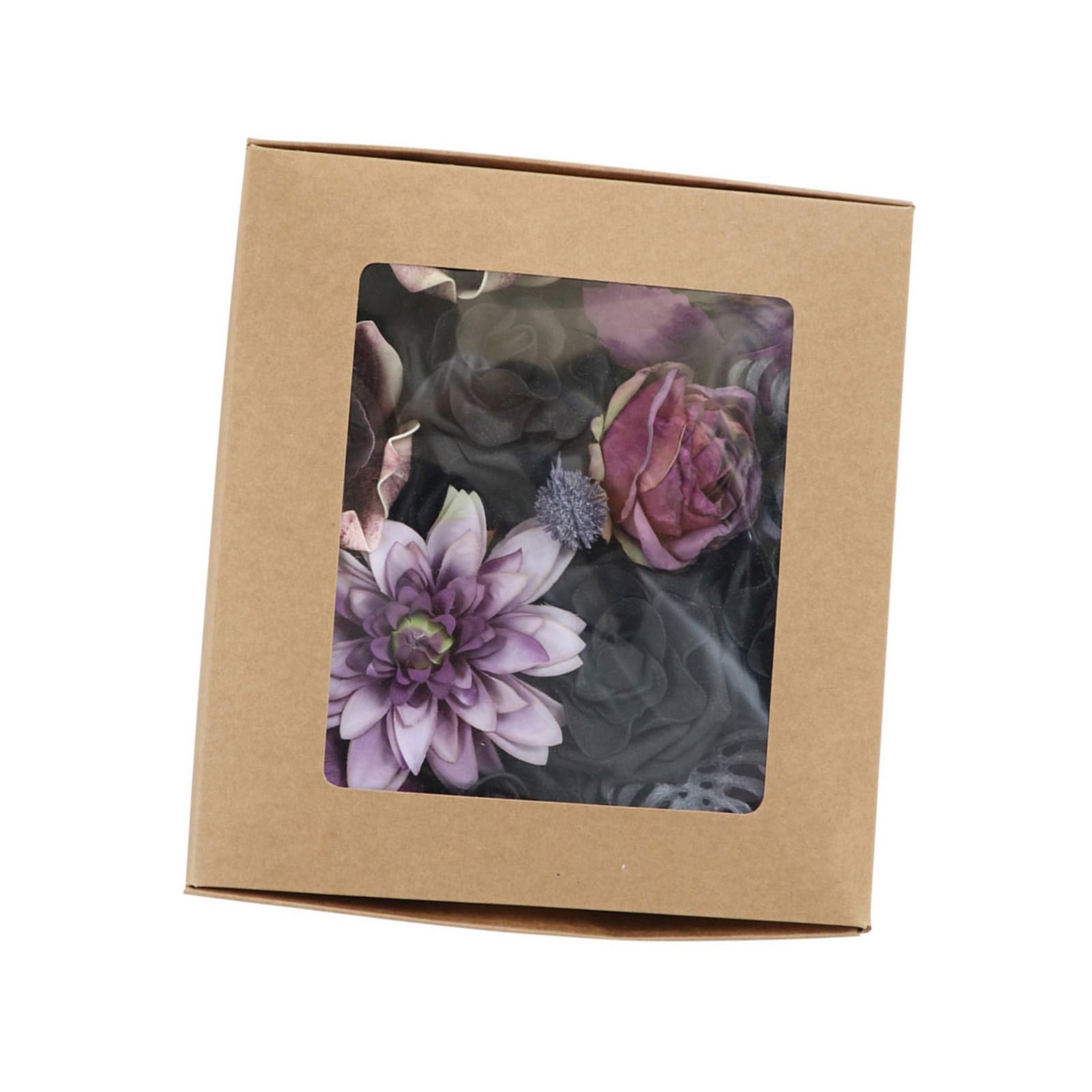 Elnwnnkc Hh410 Distinctive Roses Box Portable Flower Packaging Box Wedding Decoration Gift Bag Handbag For Birthday Mother Day Present