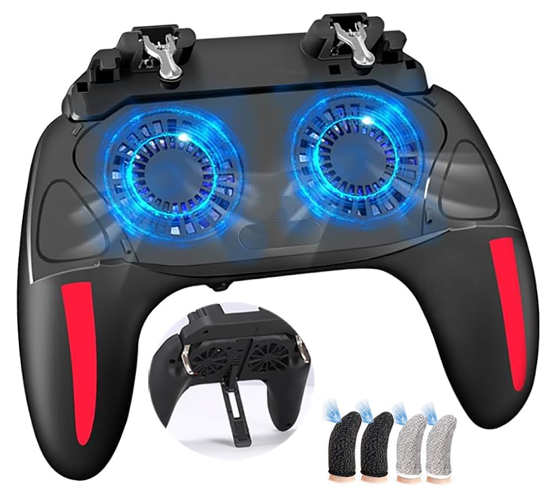 Amazon.co.jp: PUBG Mobile 【最新4本指】 荒野行動 コントローラー 4