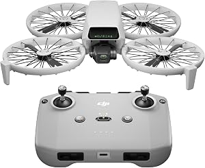 DJI Flip – Mini Drohne mit Kamera 4K Für Erwachsene, unter 249g, Follow-Me, 13 km HD-Übertragung, Handstart, Automatische Rückkehr, 31 Min Flugzeit, Kompakte Drohne mit Kamera Für Reise & Alltag