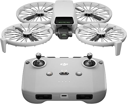 DJI Flip - Mini Drone with Camera 4K for Adults, Under 249g, Follow-Me, 13 km HD Transmission, Hand Start, Automatic Return, 31 Minutes Flight Time, Compact Drone with Camera for Travel & Everyday Use