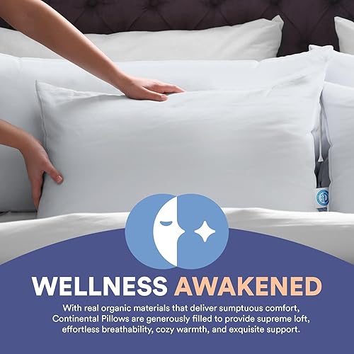 Miniatura 6 de Almohada Premium, 100 % plumas blancas de ganso, mediana, firme