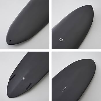 Amazon | nanazero WOOD SKIN サーフボード MID03 ツイン 6'10