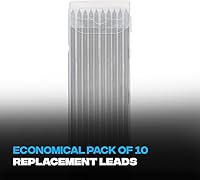 Vista 7 de OX Tools Tuff - Recambios de plomo para lápices de carpintero de marcado de carbono de 0.113 in – Paquete de 10 repuestos de grafito resistentes a