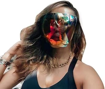 Lseqow Anti-Fog Sunglasses, Full Face Protection Visor Goggles, UV400, Reusable