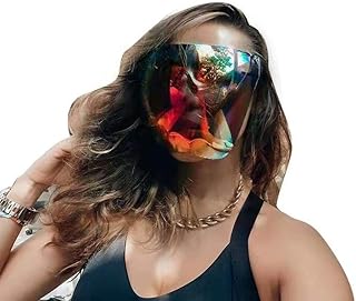 Dan&Dre Face Shield Sunglasses Visor Full Face Cover Visor Glasses Face Cover UV400 Protective Eyewear