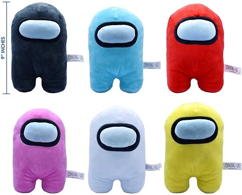 Vista 2 de Just Toys LLC Peluche Among US 9" (negro)