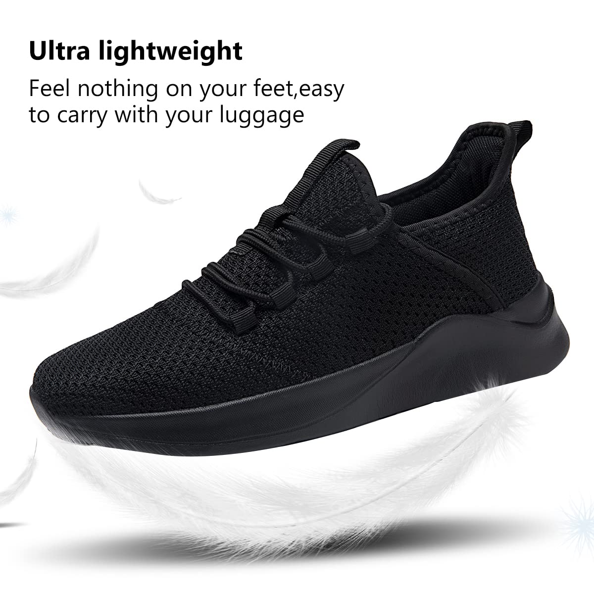 WYGRQBN Tenis deportivos para mujer, para correr, caminar, a la moda, con cordones, transpirables, para gimnasio, entrenamiento, trotar, casual