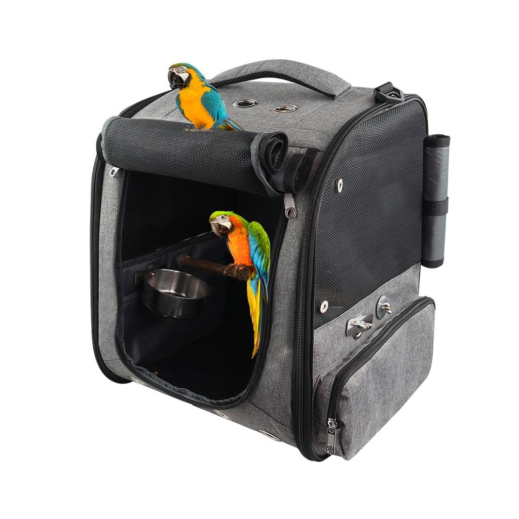 Amazon | COGOWAI 鳥用 インコ キャリー リュック 通気 耐久性 軽量