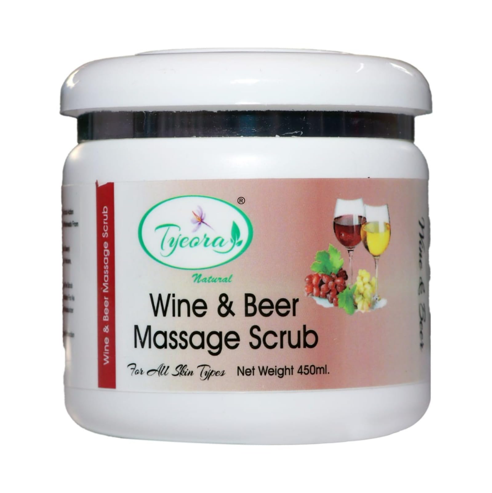 Tyeora Wine & Beer Massage Scrub 450 ml-picture-44
