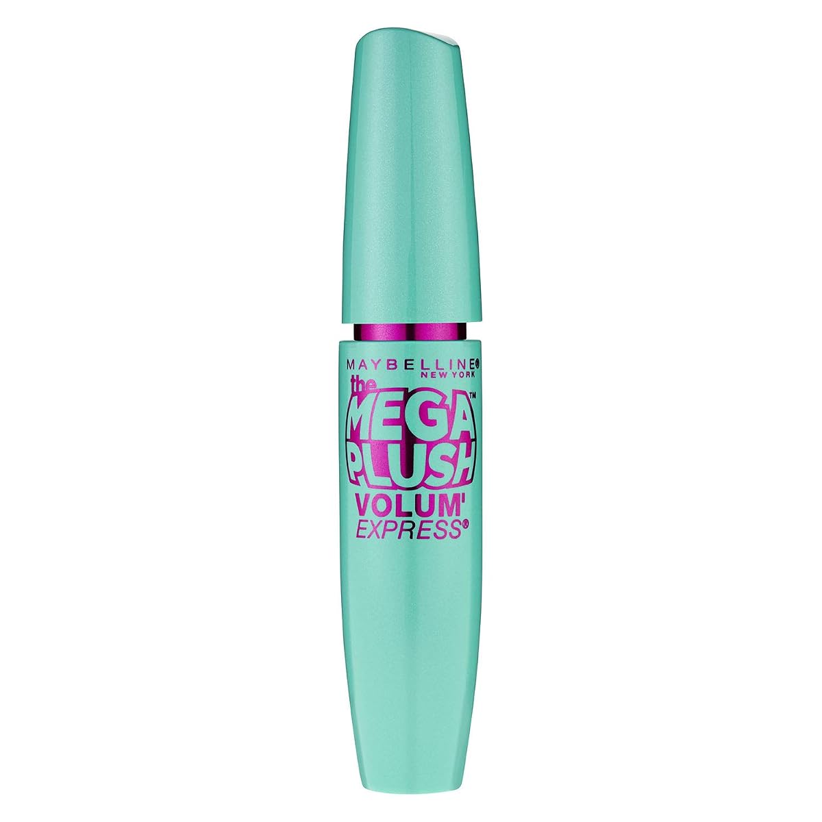 Maybelline Volume Express Mega Plush Washable Mascara, Blackest Black, 8ml