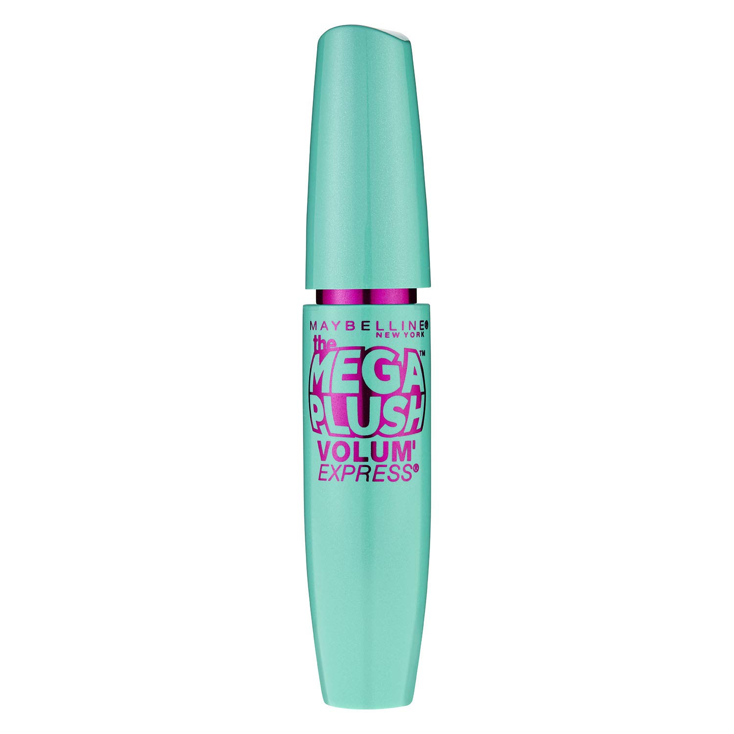 Maybelline Volume Express Mega Plush Washable Mascara, Blackest Black, 8ml
